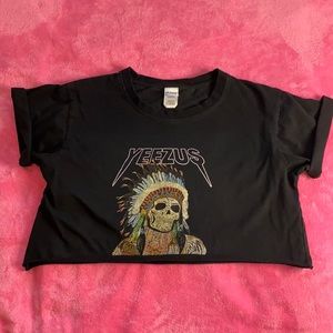 Yeezus Cropped Tee